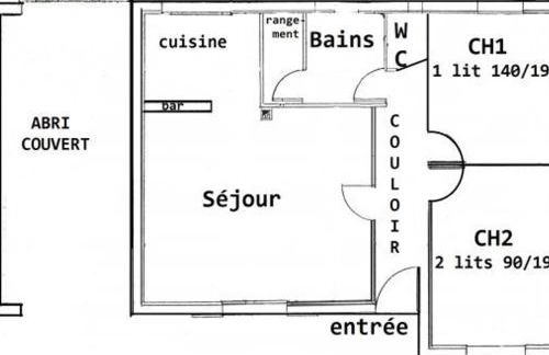 Gîte de plain-pied avec terrasse, proche port et station thermale, idéal pour familles - FR-1-589-24 - Foto 14
