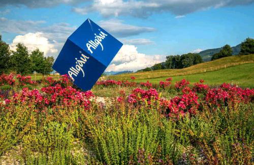 Schöne Ferienwohnung im Allgäu Lauben bei Kempten Urlaub Unterkunft FeWo Bergblick 70qm - Foto 31