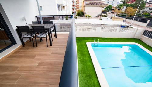 Gandia Playa Moderna - nuevo con piscina y parking, 2 banos, playa 300 m, grau 300 m - Photo 5