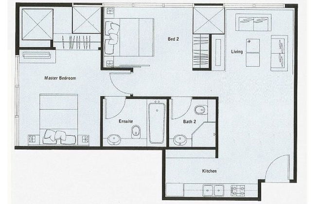 Serviced 2 Bed Scenic Sky Villas - Photo 9