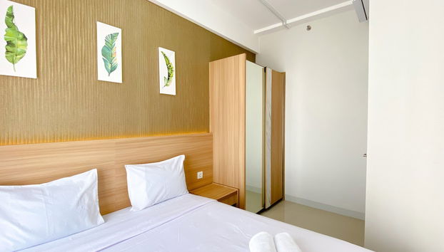 Best Homey 1Br At 25Th Fl Vasanta Innopark Apartment - Foto 3, Zimmer