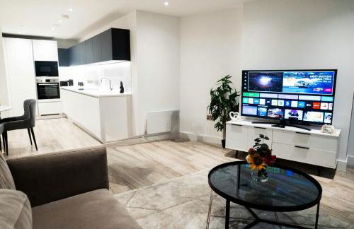 Modern 2 Bed Penthouse with Stunning views in Manchester City Center - Foto 2