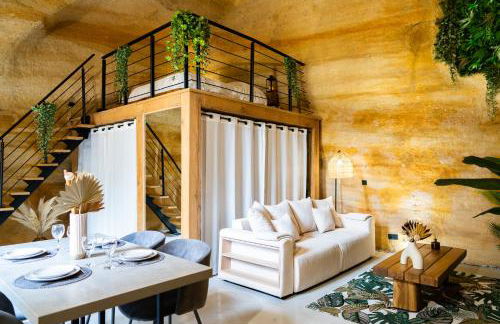 Suite troglodyte & spa privé - Luxe et détente - Photo 21