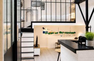 Atelier d'Artiste Marais Paris, 3 chambres, cour privée calme - Foto 1
