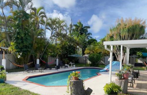 Heated Pool Private Duplex House, BBQ, Parking, WiFi - Foto 66