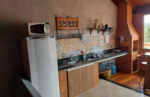 Villa da Serra chalé Ibitipoca - 700m do centrinho - Foto 38