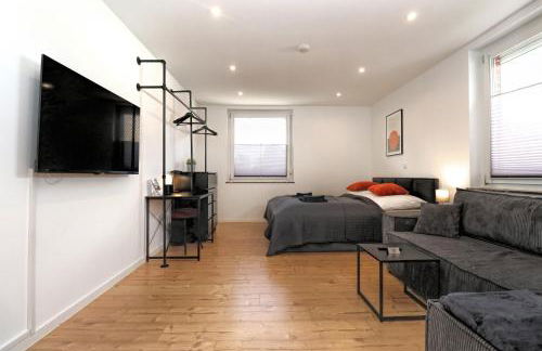 LIGHTPLACE • Große Unterkunft • 3 Schlafzimmer • Boxspring • Smart TV • Biergarten • Restaurant - Foto 13