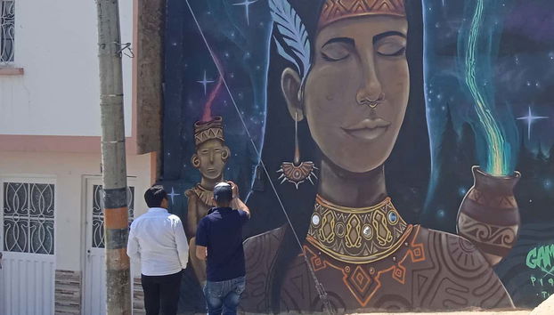 Murales della cultura muisca