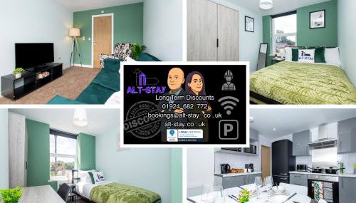 Ledger by Alt-Stay Contractor Accommodation - 4 Bed Contractor Home With Parking, Wi-Fi & Full Kitchen - Ideal For Long stays - Foto 1, minibar