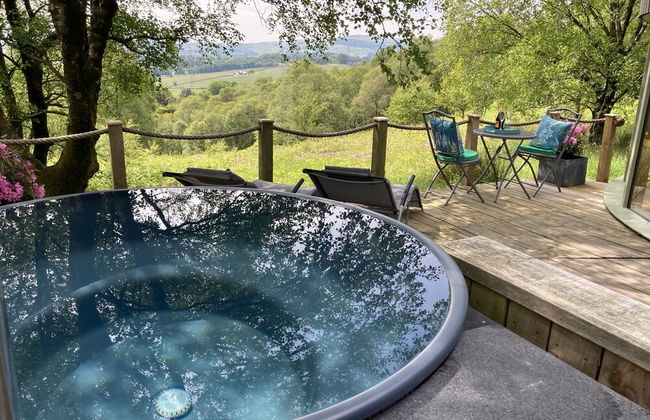 Luxury and Peaceful 1-bed Roundhouse With Hot Tub - Foto 28