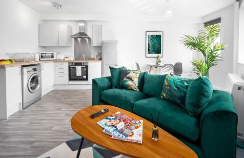 Modern 2 Bed Apartment - Parking - Sleeps 3 - Netflix 27AC - Foto 4