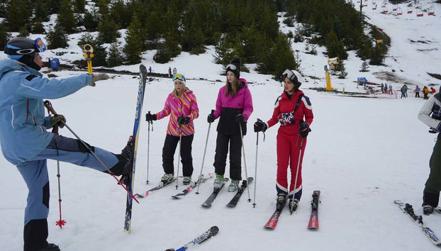 Learn the basics of skiing