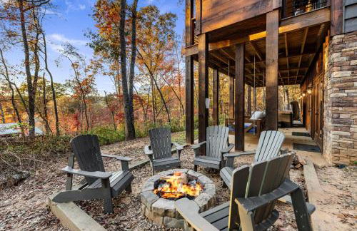 Chardonnay Chalet - Luxe Modern Chalet - Hot Tub, Wi-Fi, Fire Pit, Game Room, Amazing Deck - 15 min to Blue Ridge - Foto 55