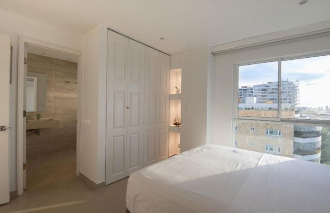 Apartamento con vista al mar 2Hab en Ctg - Foto 4