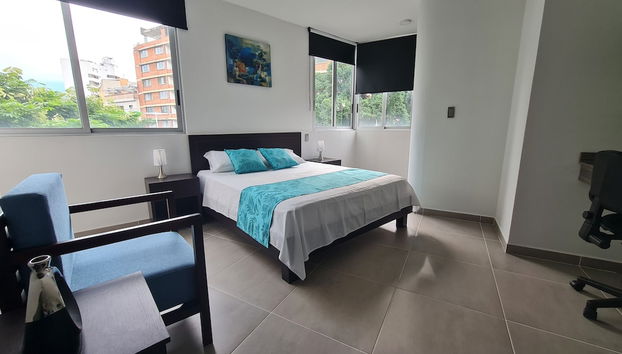 404 Moderno Aparta-Suite en Versalles Tipo Loft - Cali Tower Suites & Lofts - Foto 4, Habitación