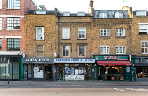 Shoreditch Studio Apartment With Balcony in Old Street & Shoreditch Sleeps 3 - Foto 24