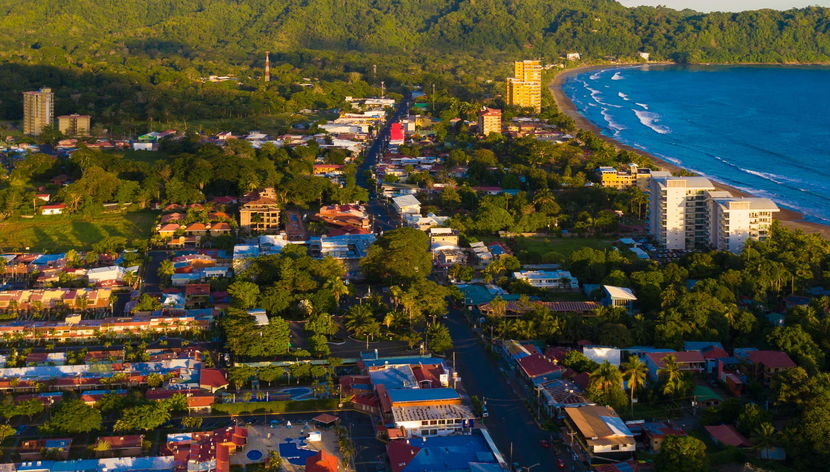 Vol en parapente dans Jacó