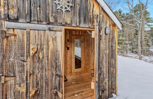 Log Cabin Fireplace Upper Valley - Wooded Chalet - Foto 50