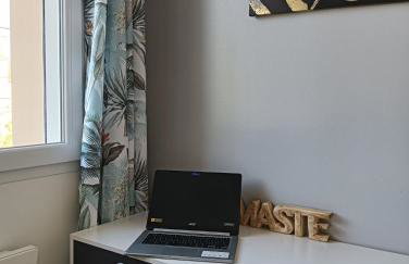 Gîte des Gones Maison 3 étoiles 10 personnes Jardin Lyon Eurexpo - Foto 21