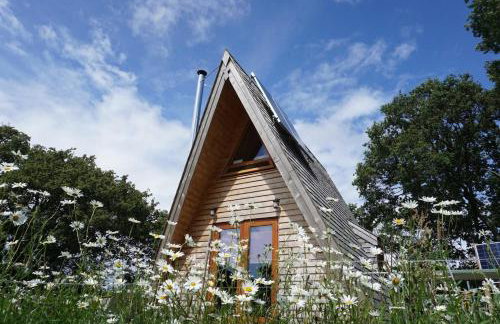 Aframe Tiny Home SILVA with private hot tub - Foto 22