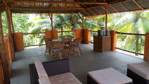 Zona de estar del vestíbulo