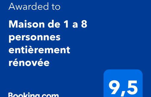 Maison de 1 a 8 personnes entièrement rénovée - Foto 24