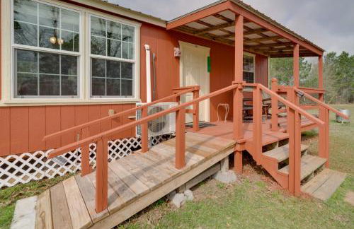 Tranquil Plantersville Cabin Farm Animals On-Site - Foto 1