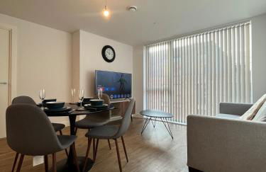 Modern 2bed Apartment in Birmingham City Centre 2 mins from Train Station with Free Parking and WiFi - Foto 46