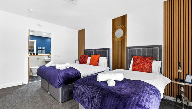 Bullring Lux Suite- Netflix-free Parking-sleeps 6 - Foto 3, Habitación