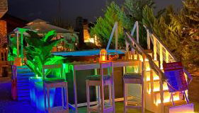 Heraklia villa sea view pool & jacuzzi - Foto 4, Garden, Garden view