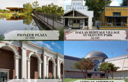 Central Plano 4-BD 2-BA Pool Retreat, Sleeps 10 - Foto 33