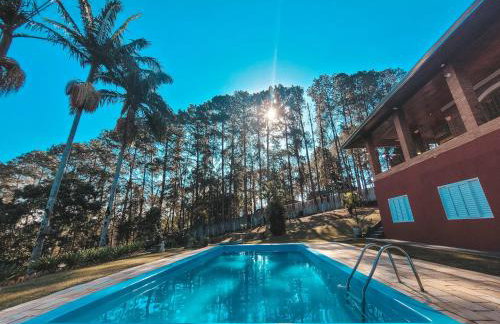 Chácara dos Pinheiros, 5 quartos em Atibaia divisa com Bragança Paulista - Foto 27