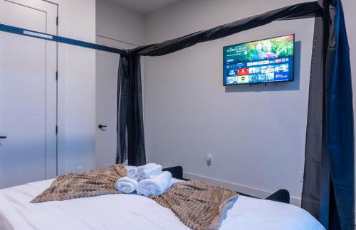 Luxury Lookout with NYC view, 2BR plus Free Parking, Sleeps 8, 20 Percent Off - Foto 18