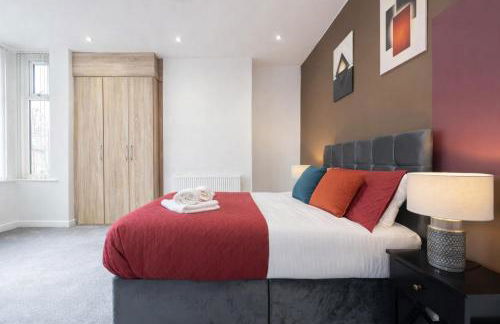 Modern & Spacious 4-Bedroom Home, Family & Contractor Friendly, Manchester - Foto 63