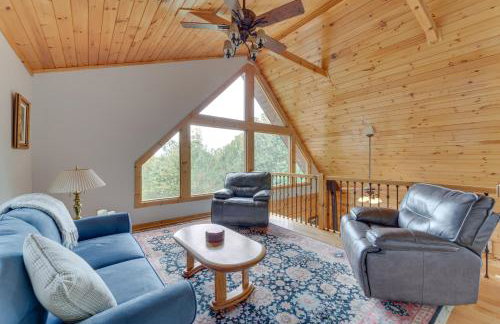 Serene Cabin with Deck and Fire Pit in Blue Ridge Mtns - Foto 13