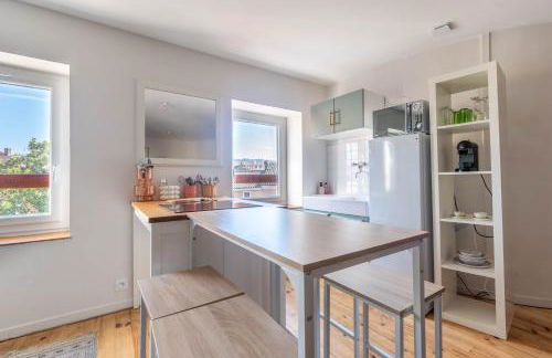 T2 chaleureux au coeur des vignes -vue place de Condrieu-long séjour possible - Foto 1