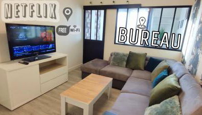 T4 Massy TGV by Beds4Wanderlust - 80m2 avec Terrasse et bureau - proche coulée verte - idéal Pro ou Famille - Foto 5