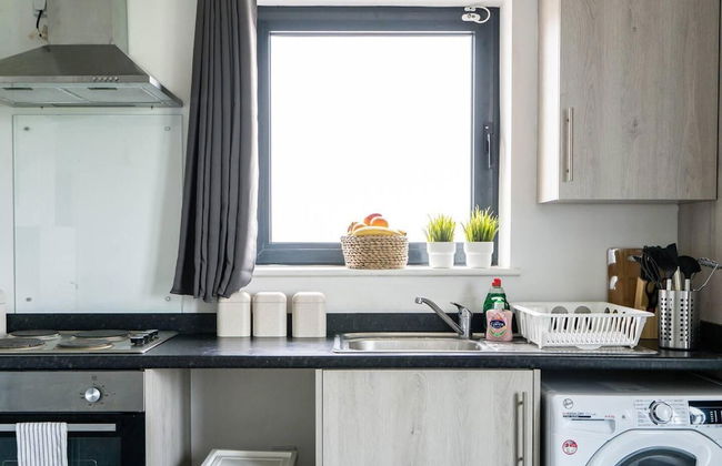 Livestay - One Bed Apt, Free Parking, Sleeps 4 - Foto 21