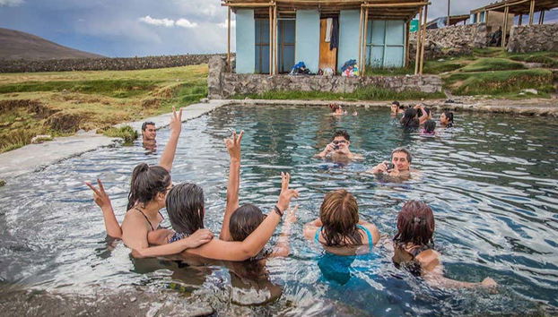 Le sorgenti calde di Enquelga