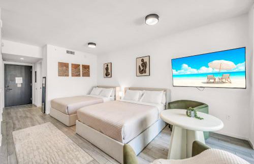 Casas Collection - Luxury High-Rise Condos - Downtown Miami - Pool & Gym - City & Ocean Views - Foto 17