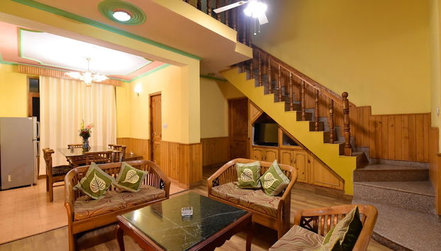 Zona de estar del vestíbulo