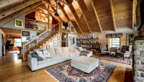 Luxurious Log Cabin with Game Room & Fireplace near Princeton in New Hope, Pennsylvania - Foto 4