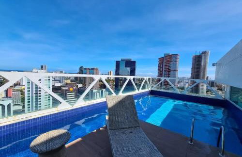 Flat Exclusivo Piscina&Rooftop frente SSA Shopping - Foto 4