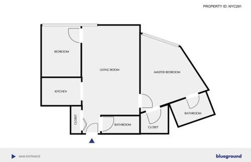 Blueground Battery Park City rooftop nr Hudson River NYC-291 - Foto 22