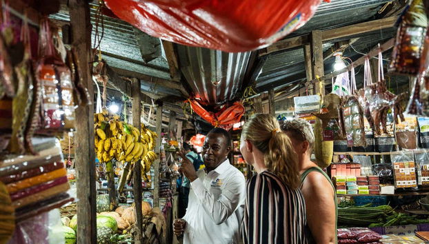 Walk around a local market