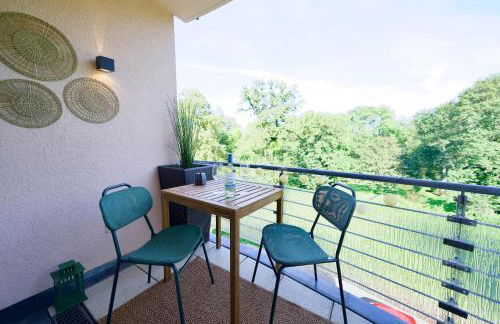 EDLER WOHNRAUM Schwanenteich-Oase mit Balkon, Kaffeevollautomat, Lift & Parkplatz - Foto 3