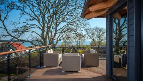 Villa Lotsenhäuser Rügen - Luxus Ferienhaus - 3 Schlafzimmer - Sauna - Dachterrasse mit Boddenblick - Foto 3