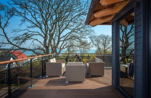 Villa Lotsenhäuser Rügen - Luxus Ferienhaus - 3 Schlafzimmer - Sauna - Dachterrasse mit Boddenblick - Foto 3