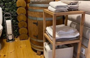 Wellness Hütte am Zwenkauer See bei Leipzig - Foto 73