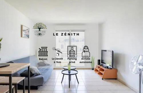 Le Zénith - Parking privé & WIFI - 5 min Zénith de Strasbourg - Foto 1